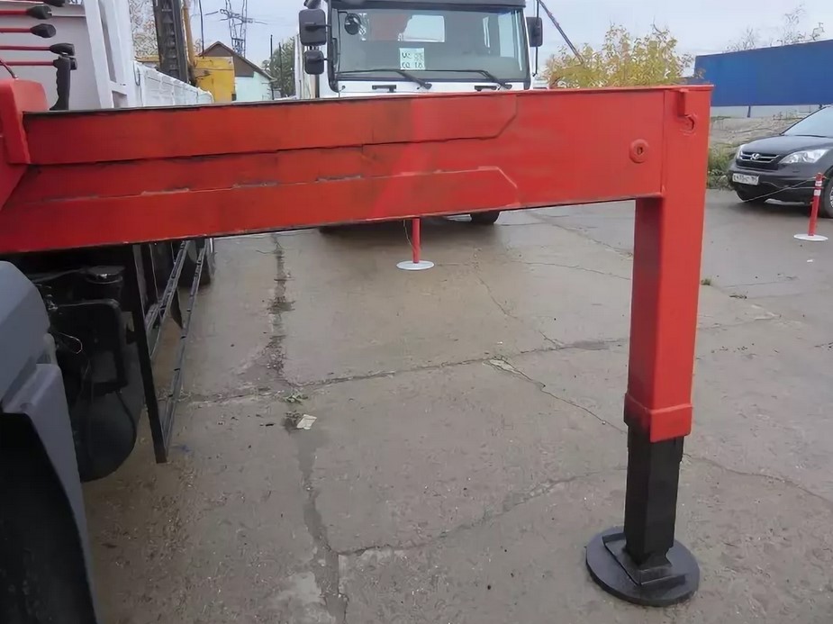Ремонт опор (аутригеры)